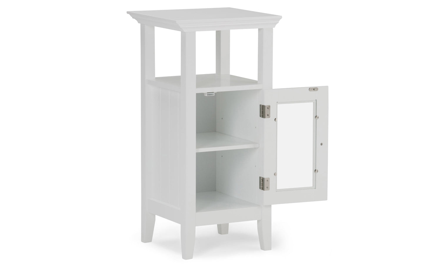 Pure White | Acadian Floor Storage Cabinet