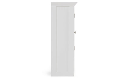 Pure White | Acadian Double Door Wall Cabinet