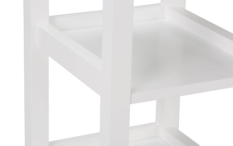 Pure White | Acadian Bath Storage Tower