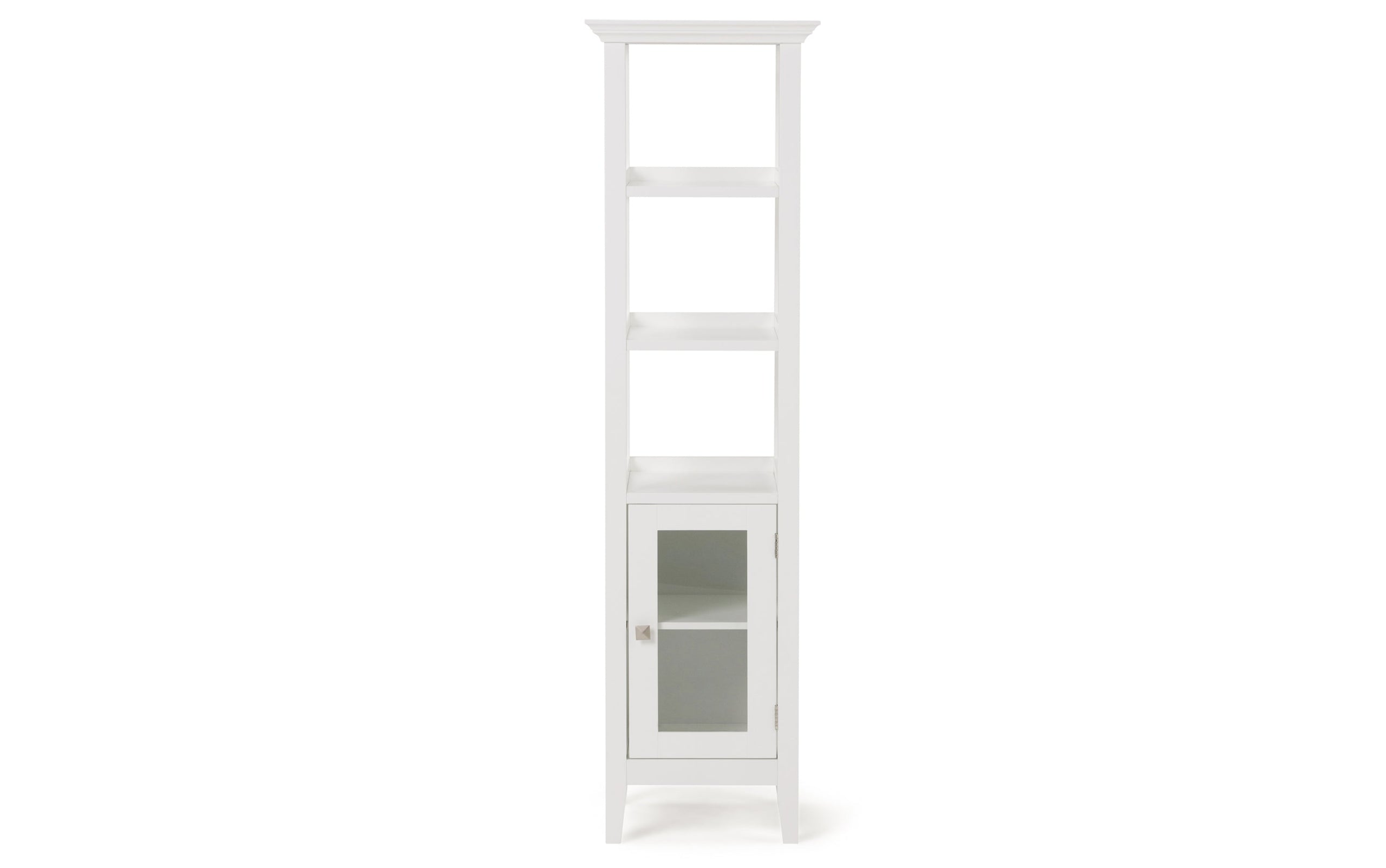 Pure White | Acadian Bath Storage Tower