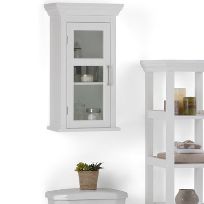 Pure White | Avington Single Door Wall Cabinet