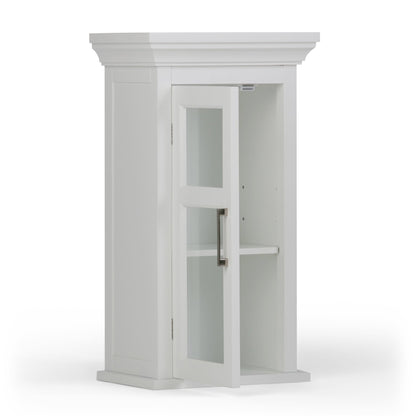 Pure White | Avington Single Door Wall Cabinet