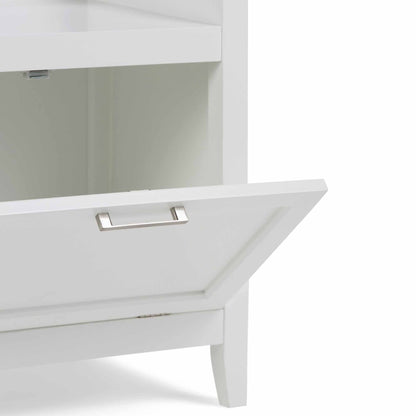 Pure White | Avington Hamper Bench