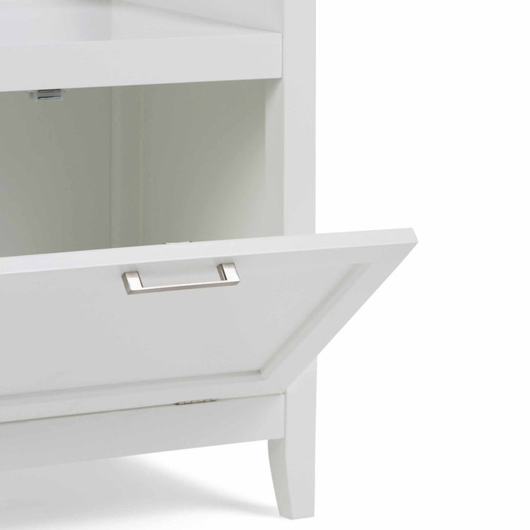 Pure White | Avington Hamper Bench