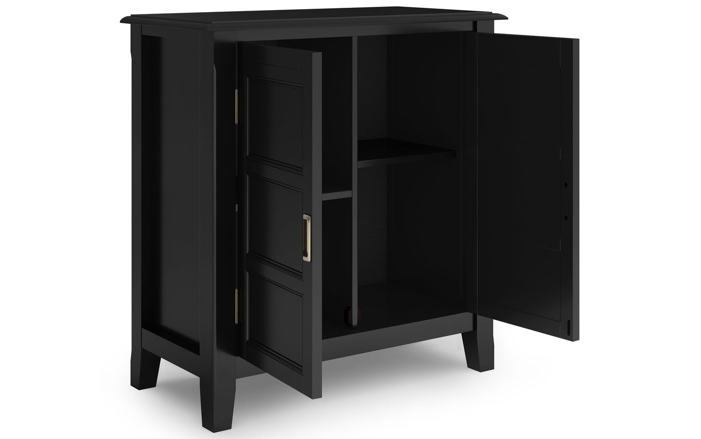 Black | Burlington Low Storage Cabinet