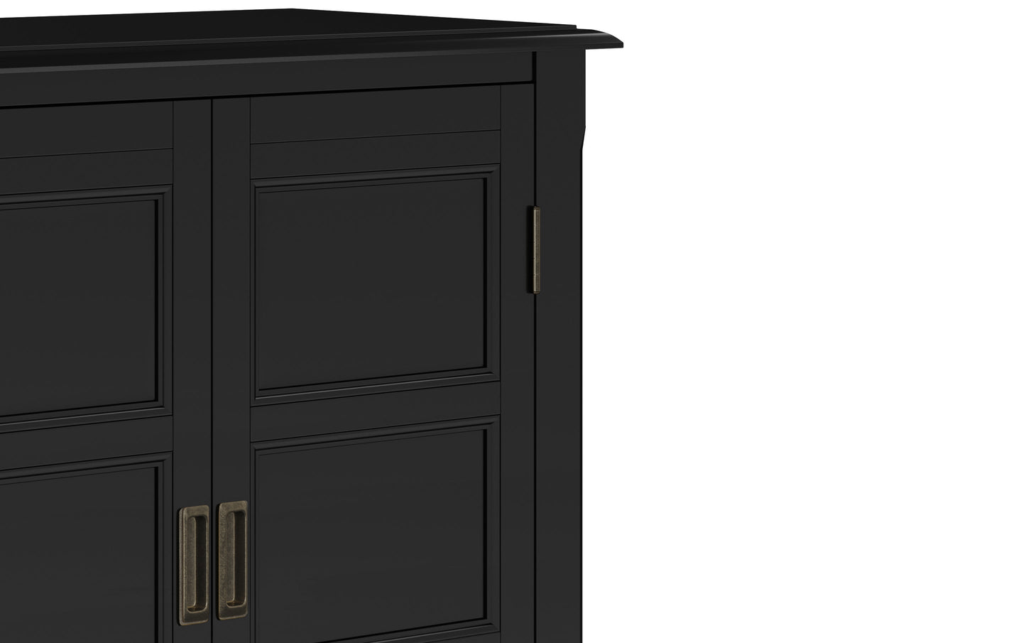 Black | Burlington Low Storage Cabinet