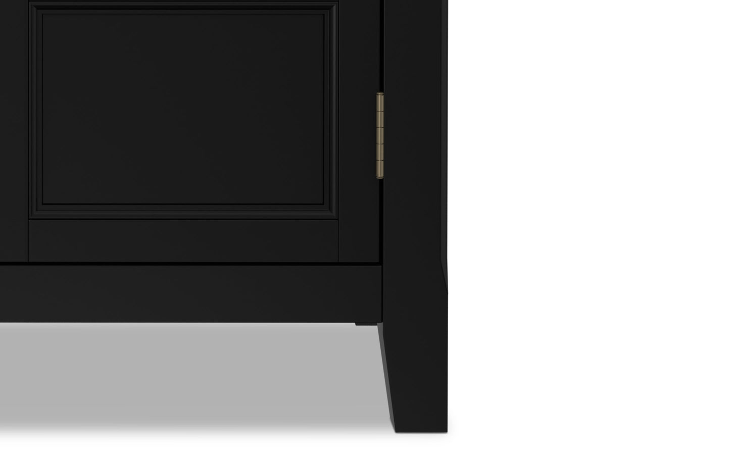 Black | Burlington Low Storage Cabinet