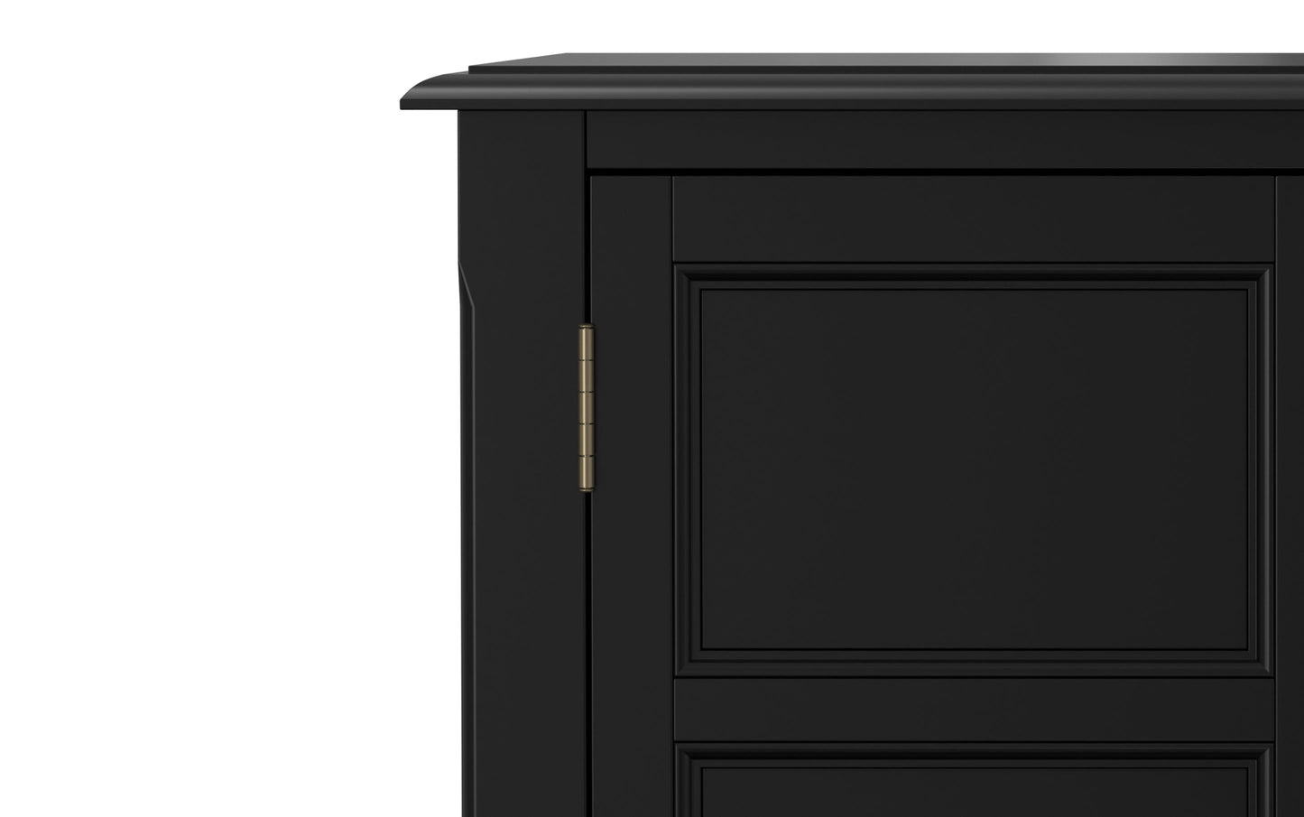 Black | Burlington Low Storage Cabinet