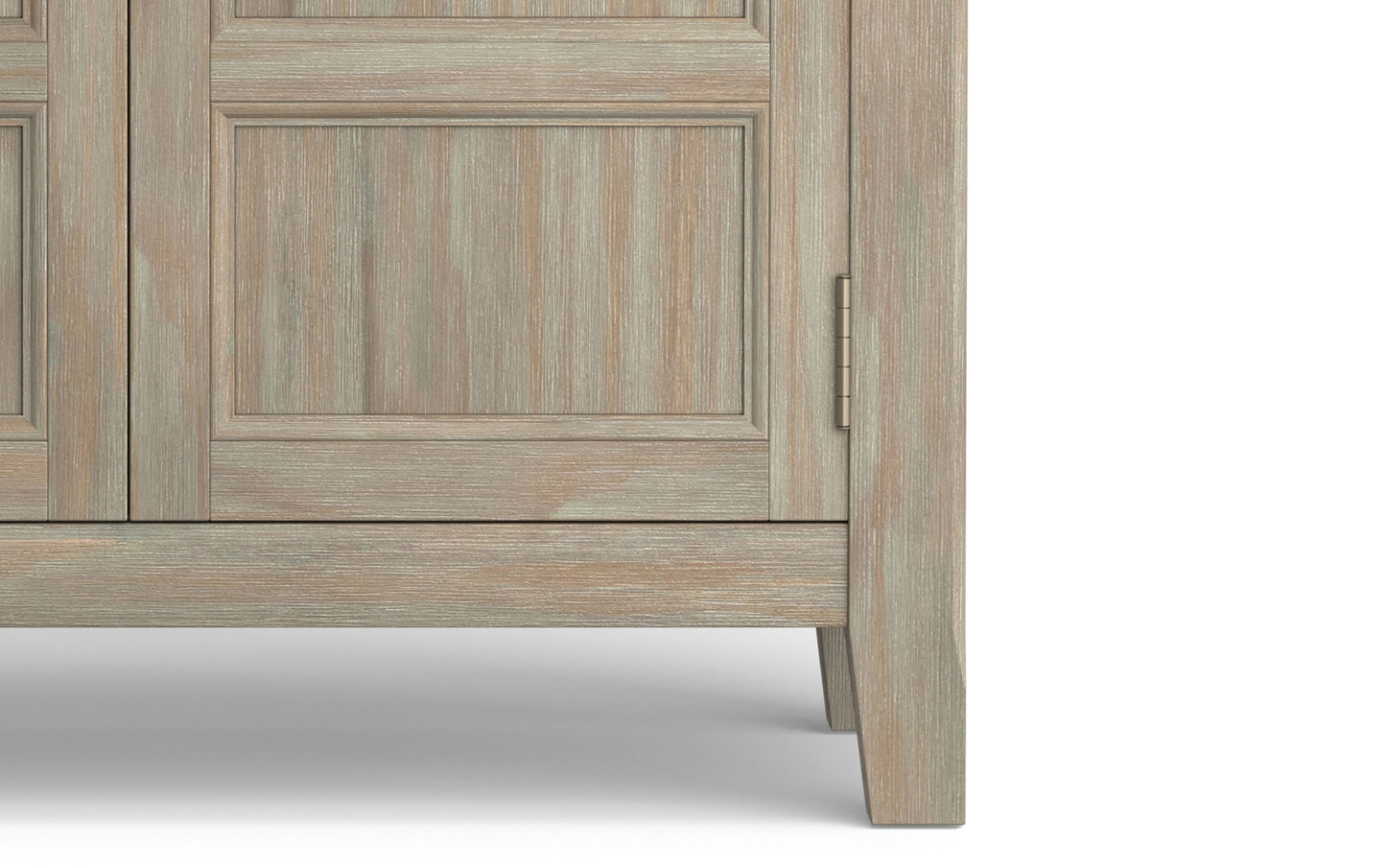 Distressed Grey | Burlington Low Storage Cabinet