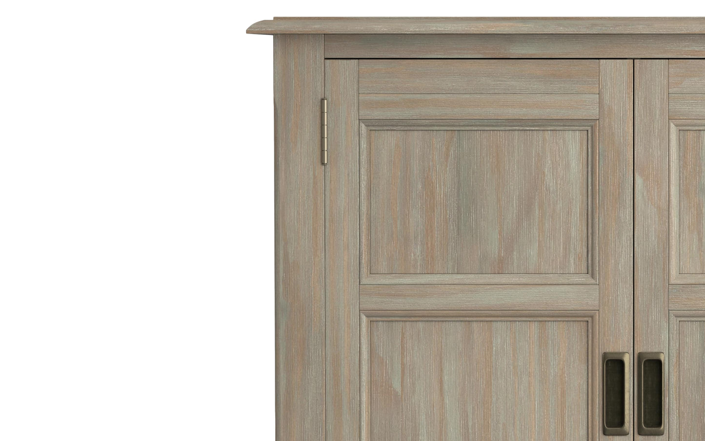 Distressed Grey | Burlington Low Storage Cabinet