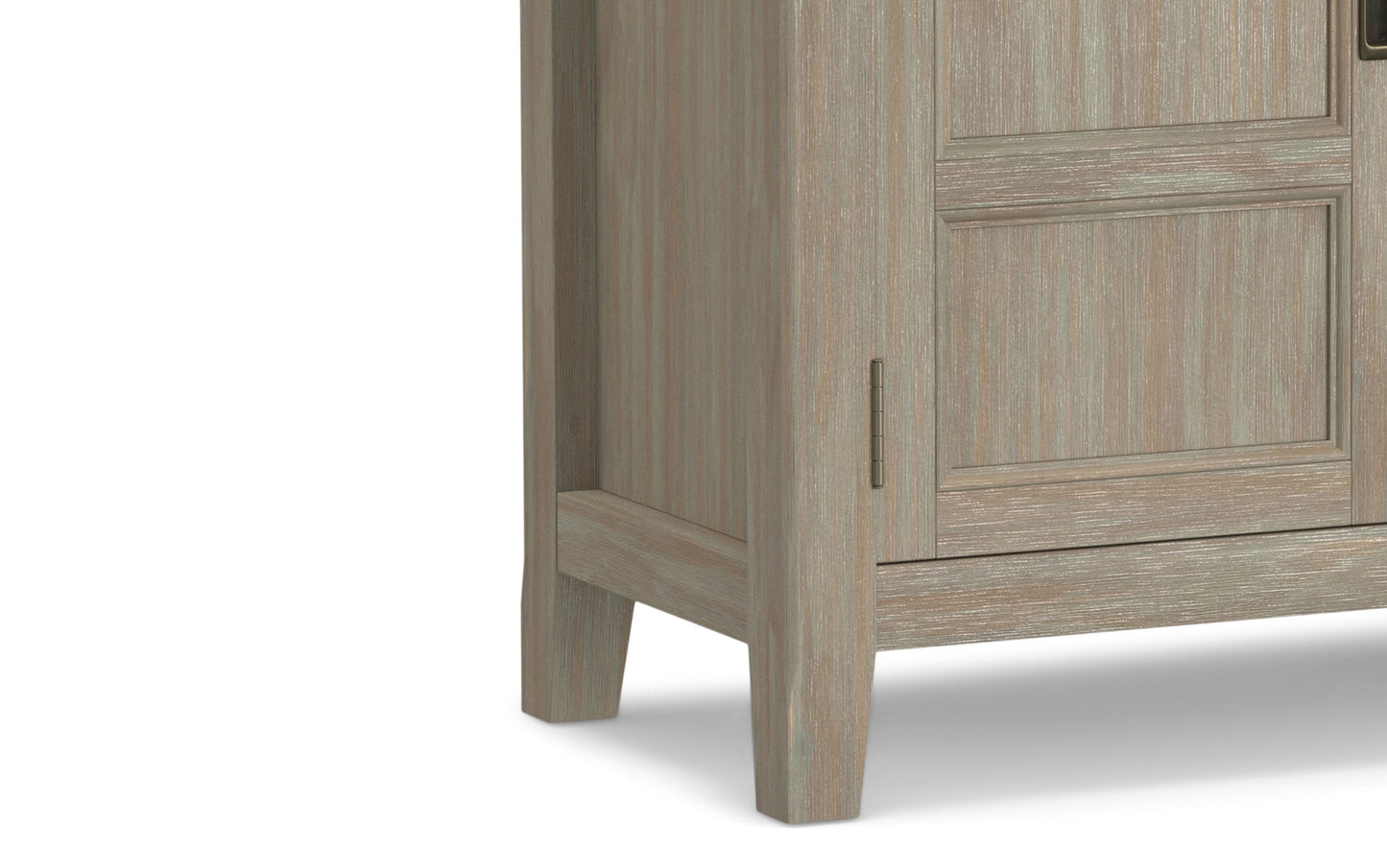 Distressed Grey | Burlington Low Storage Cabinet