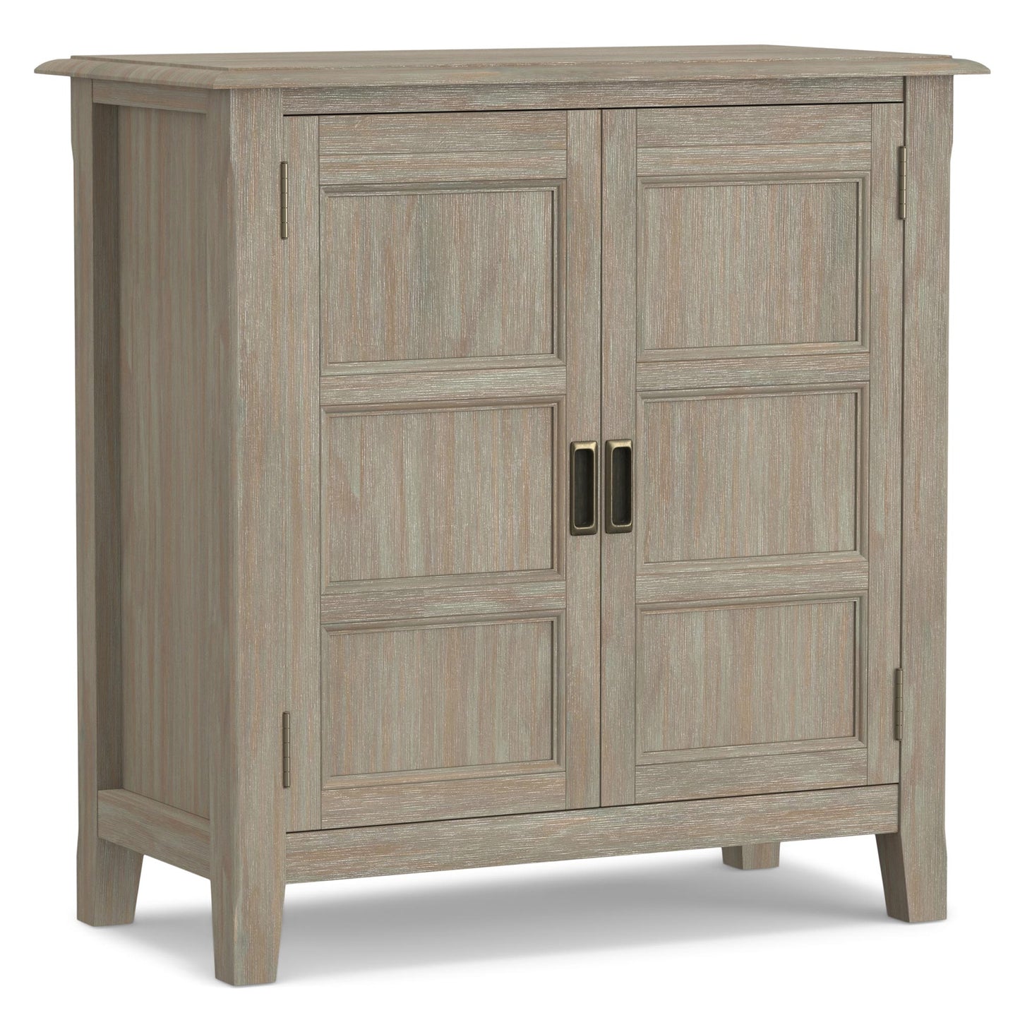 Distressed Grey | Burlington Low Storage Cabinet