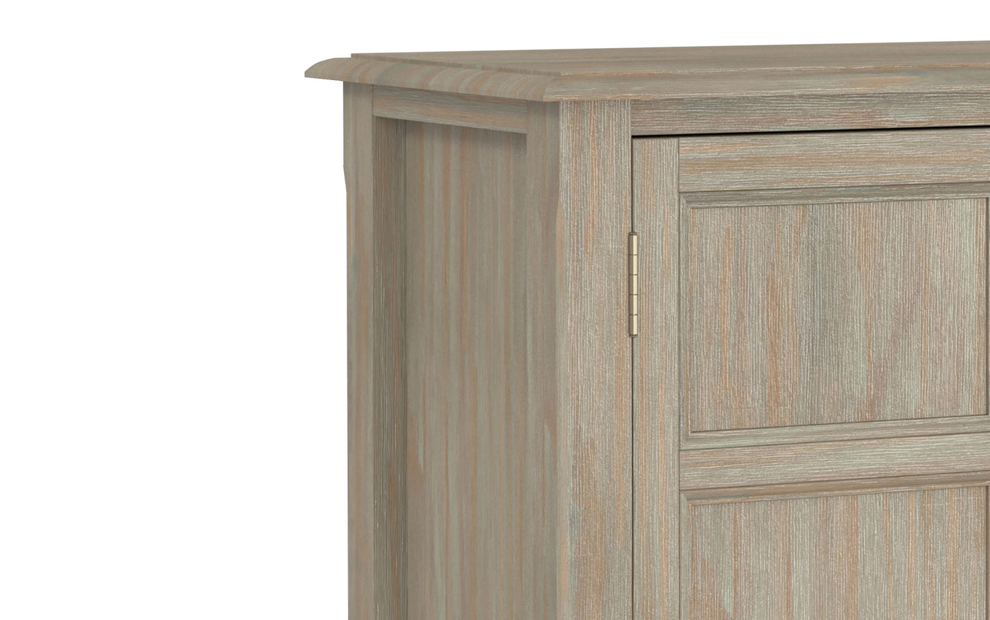 Distressed Grey | Burlington Low Storage Cabinet