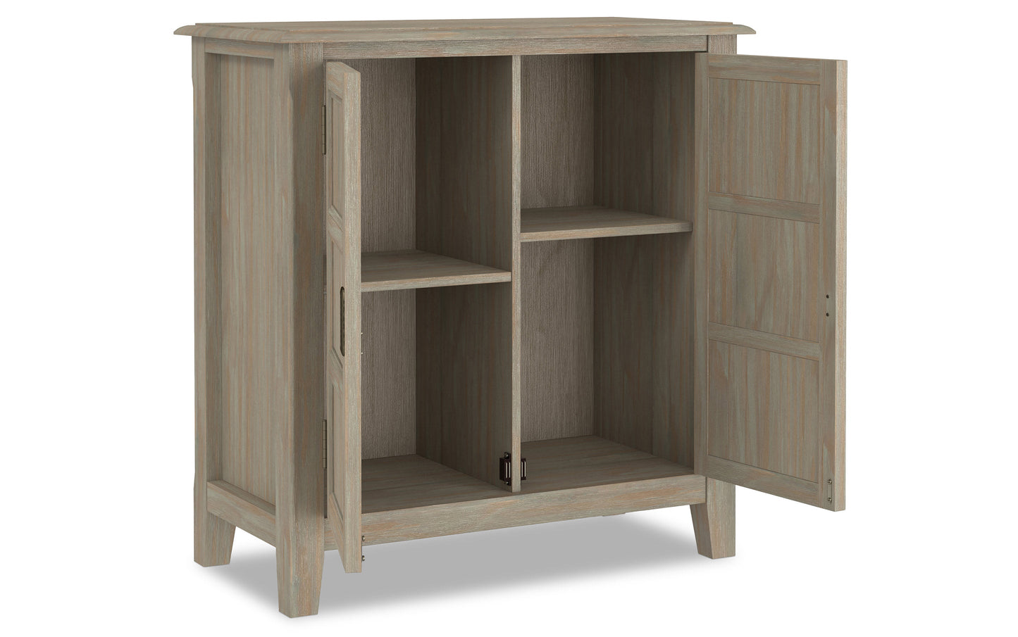 Distressed Grey | Burlington Low Storage Cabinet