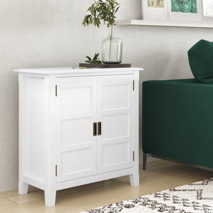 White | Burlington Low Storage Cabinet