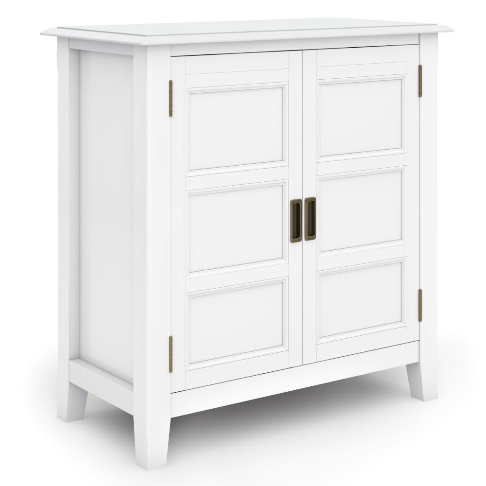 White | Burlington Low Storage Cabinet