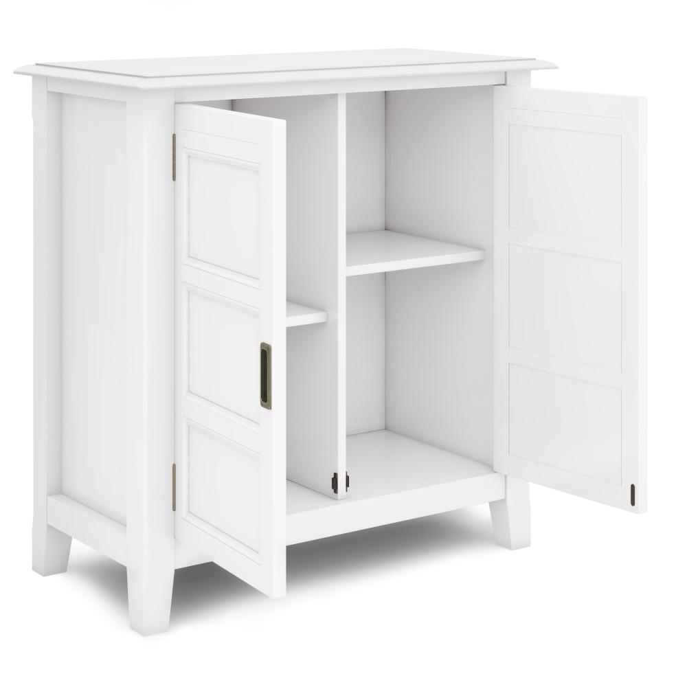 White | Burlington Low Storage Cabinet