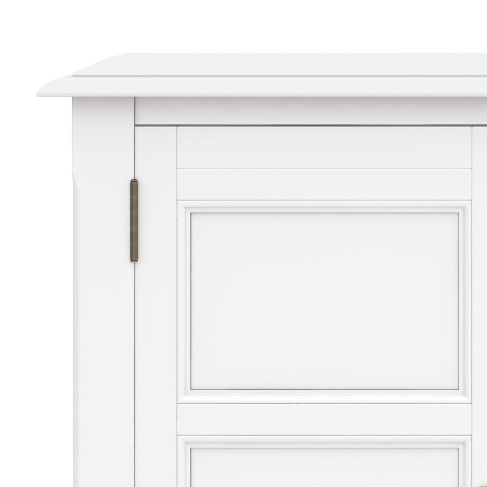 White | Burlington Low Storage Cabinet