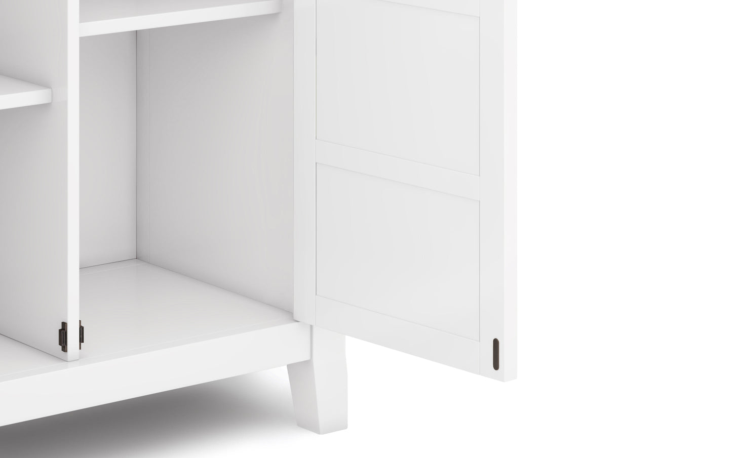 White | Burlington Low Storage Cabinet