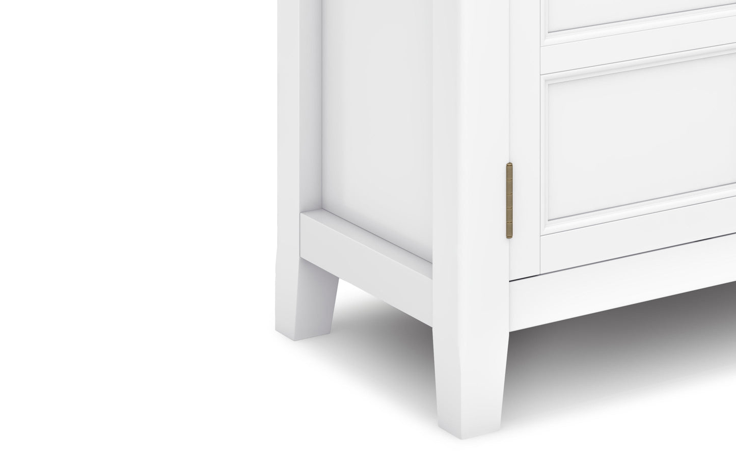 White | Burlington Low Storage Cabinet