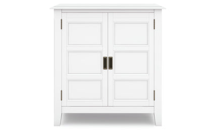 White | Burlington Low Storage Cabinet