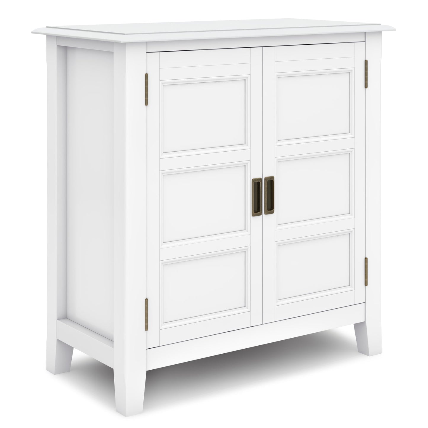 White | Burlington Low Storage Cabinet