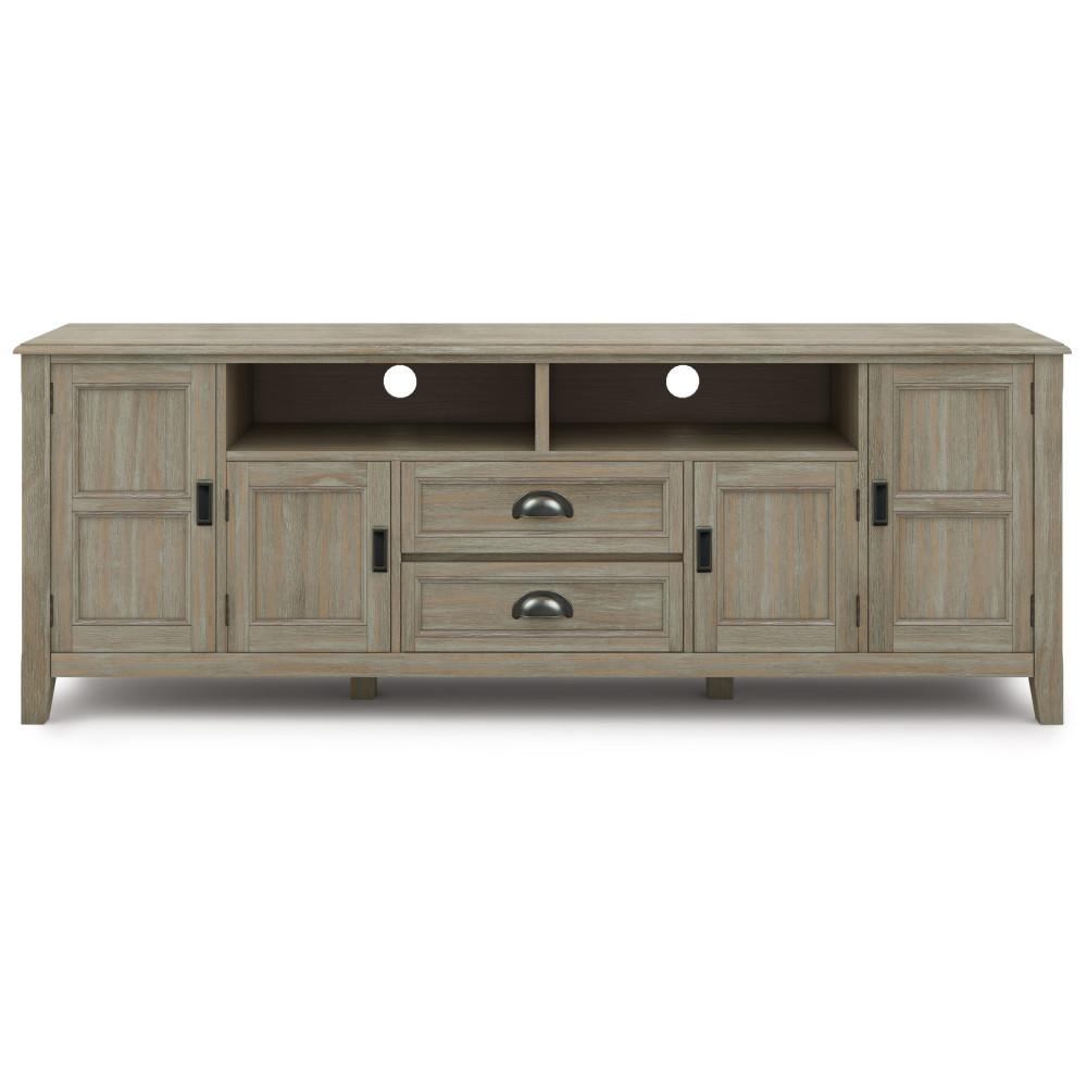 Distressed Grey | Burlington 72 inch TV Media Stand