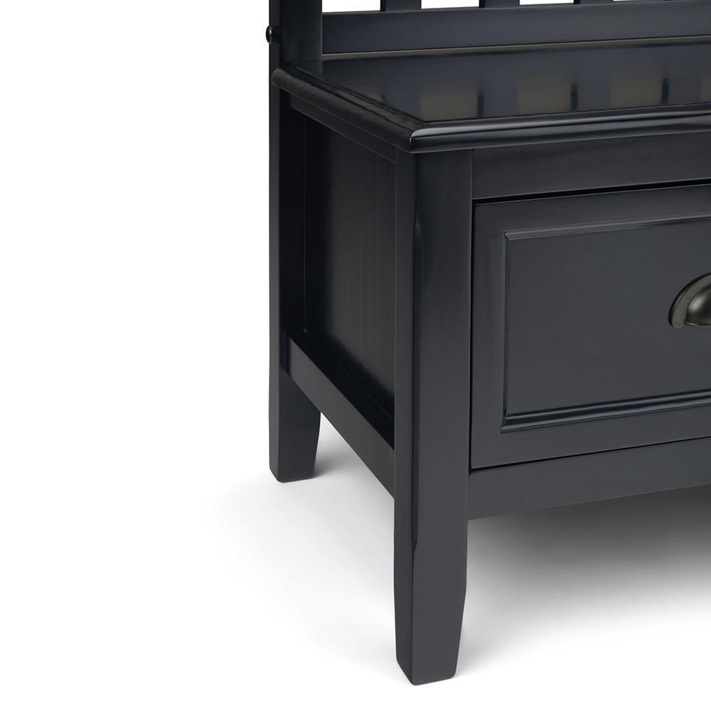 Black | Burlington Entryway Bench