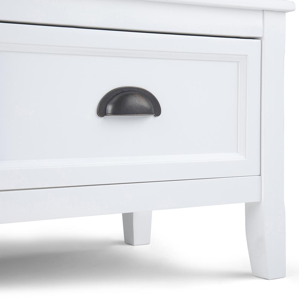 White | Burlington Entryway Bench