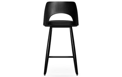 Black Vegan Leather | Callie Counter Height stool (Set of 2)