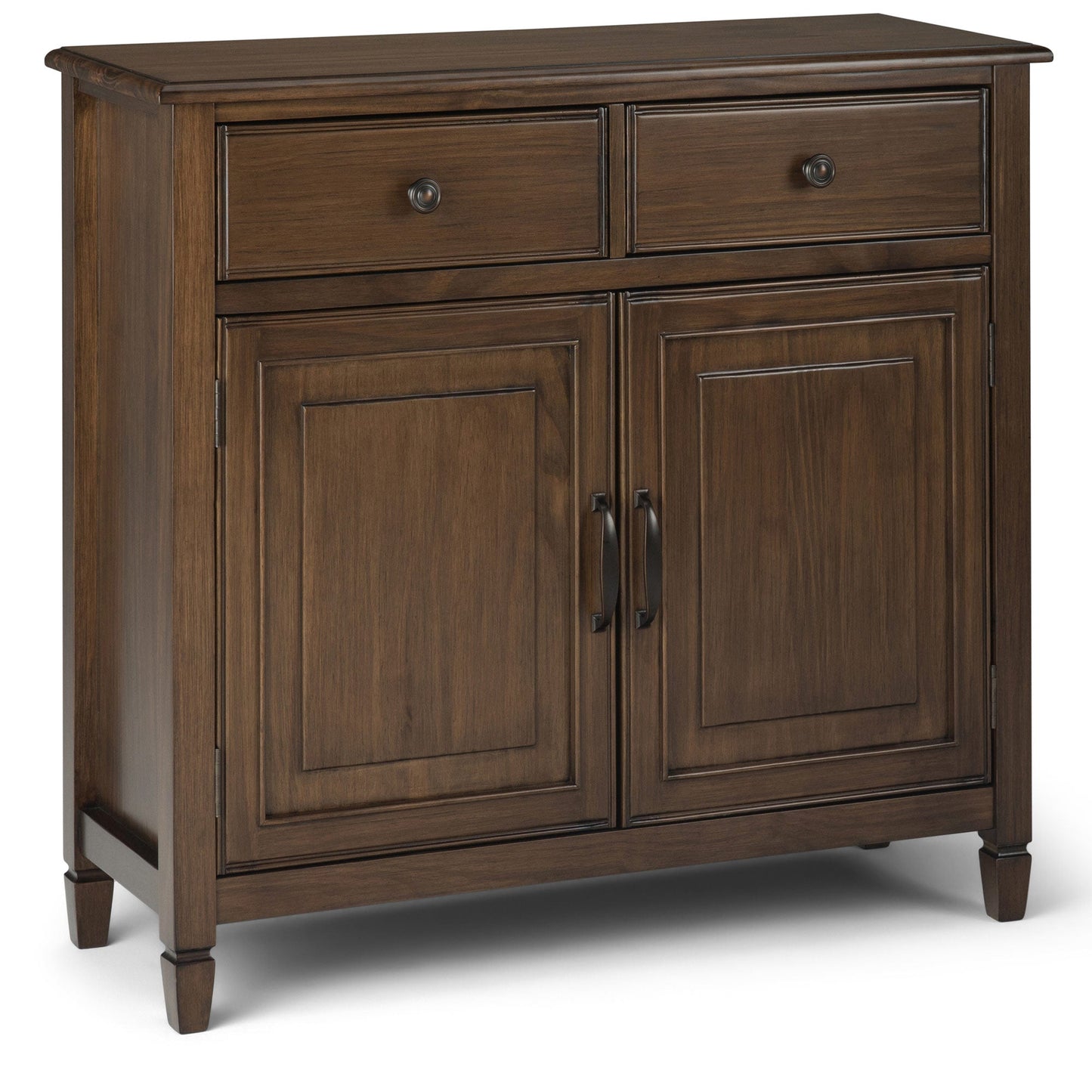 Rustic Natural Aged Brown | Connaught Entryway Storage Cabinet