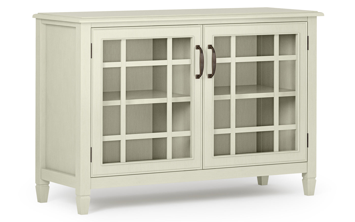 Antique White | Connaught Low Storage Cabinet