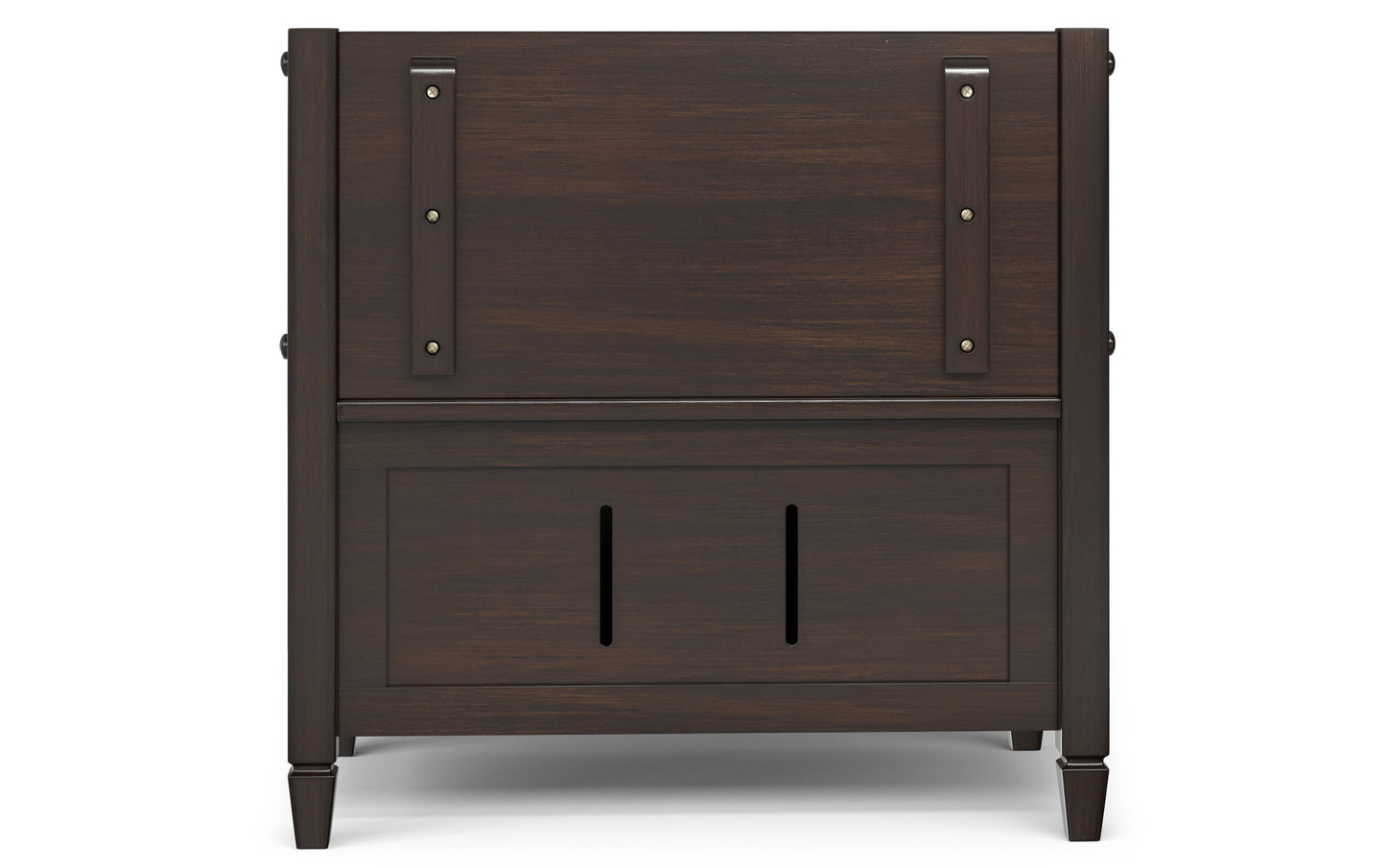 Chestnut Brown | Connaught Small Entryway Storage Bench