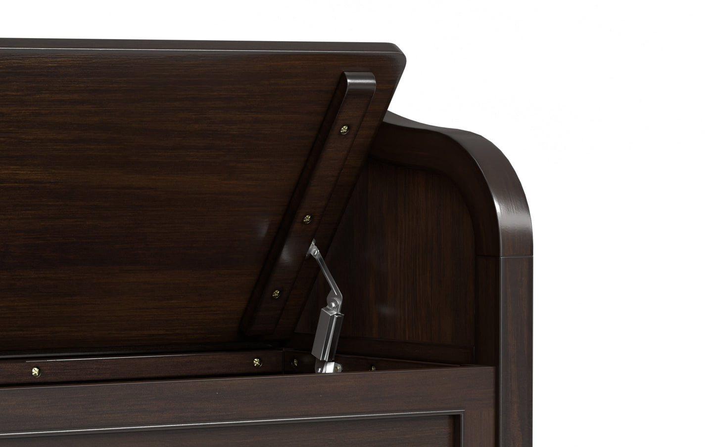 Chestnut Brown | Connaught Small Entryway Storage Bench