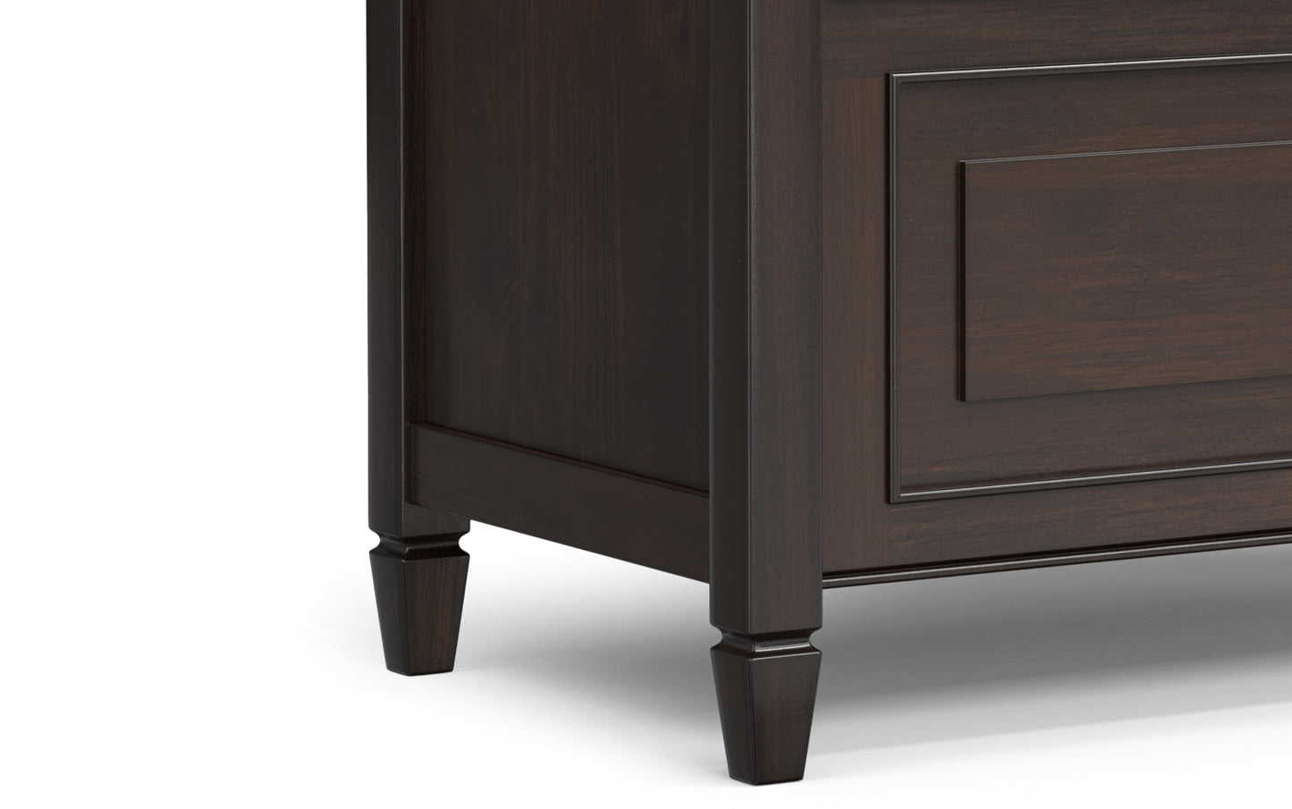 Chestnut Brown | Connaught Small Entryway Storage Bench