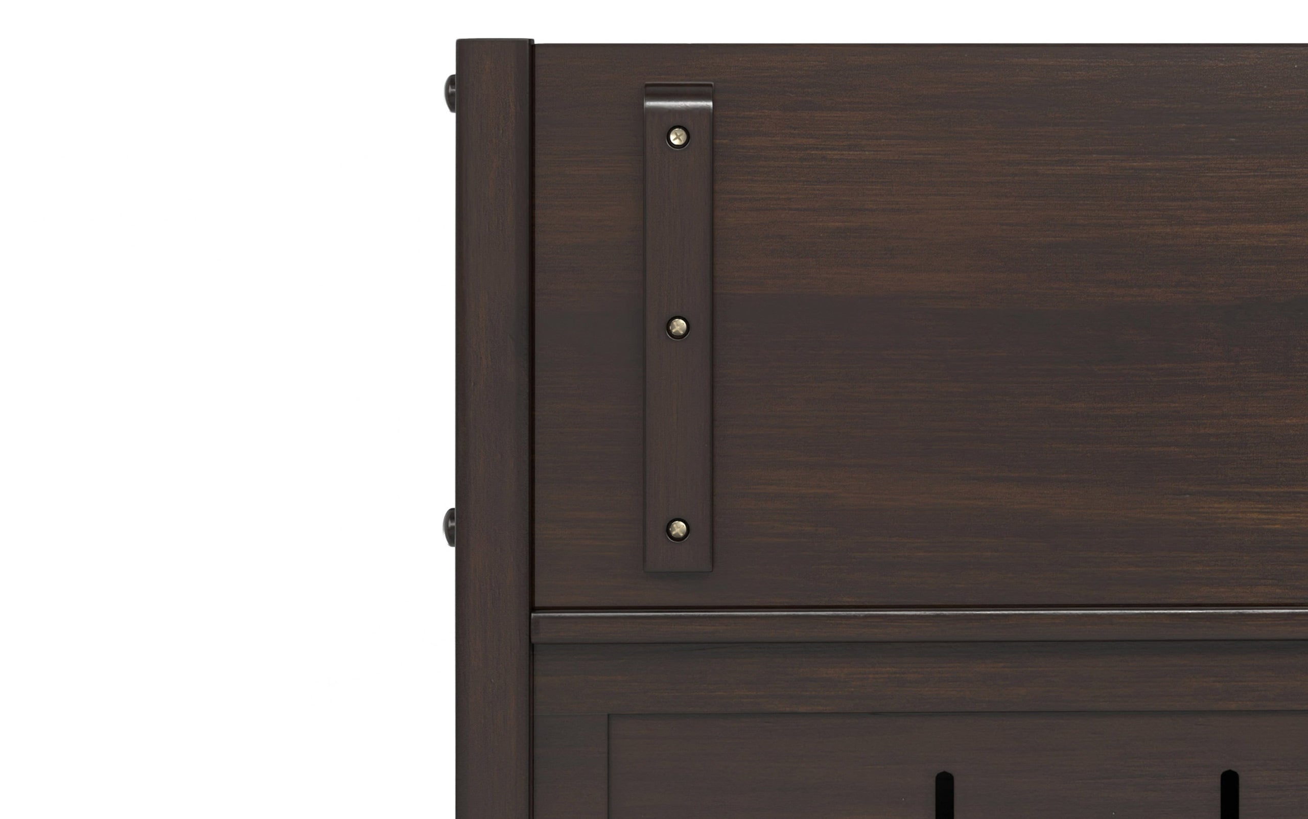 Chestnut Brown | Connaught Small Entryway Storage Bench