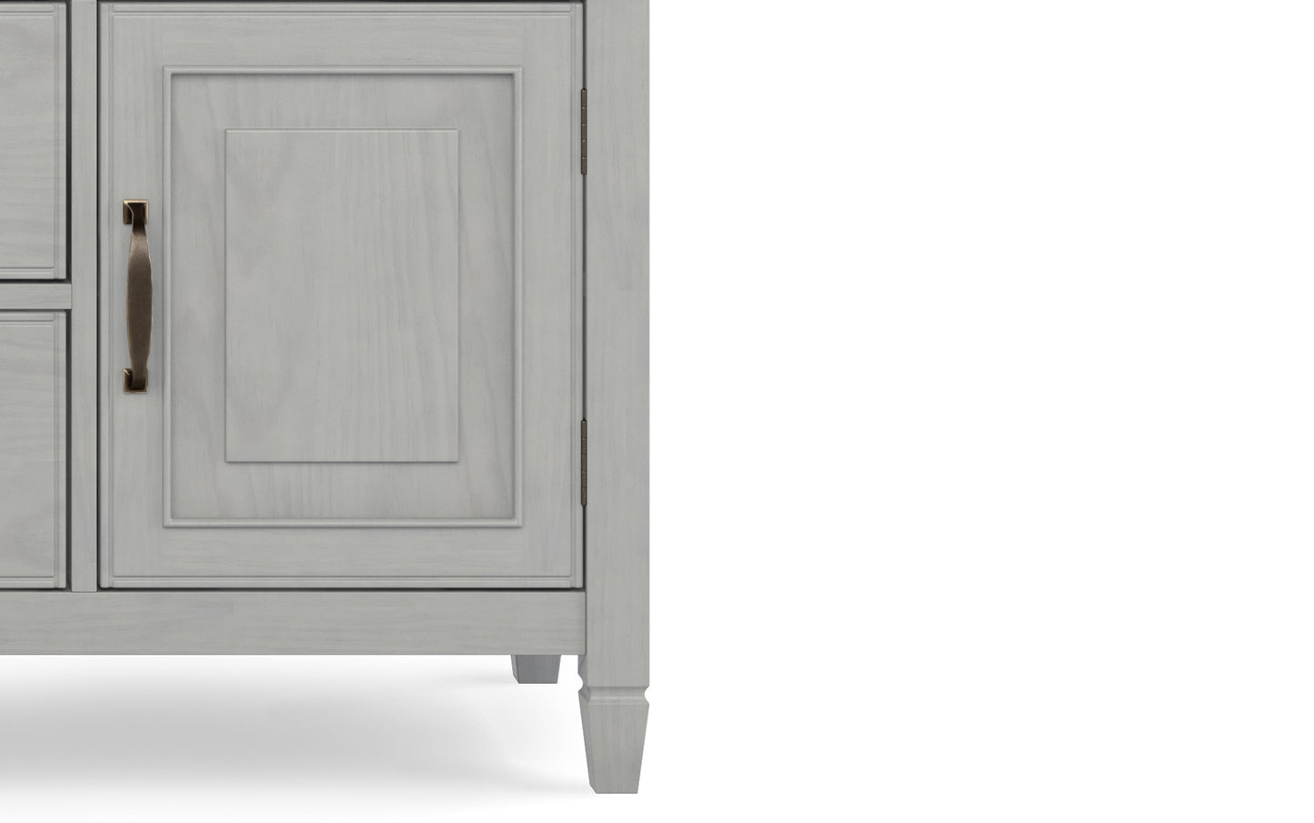 Fog Grey | Connaught 72 x 18 x 24 inch Wide TV Stand