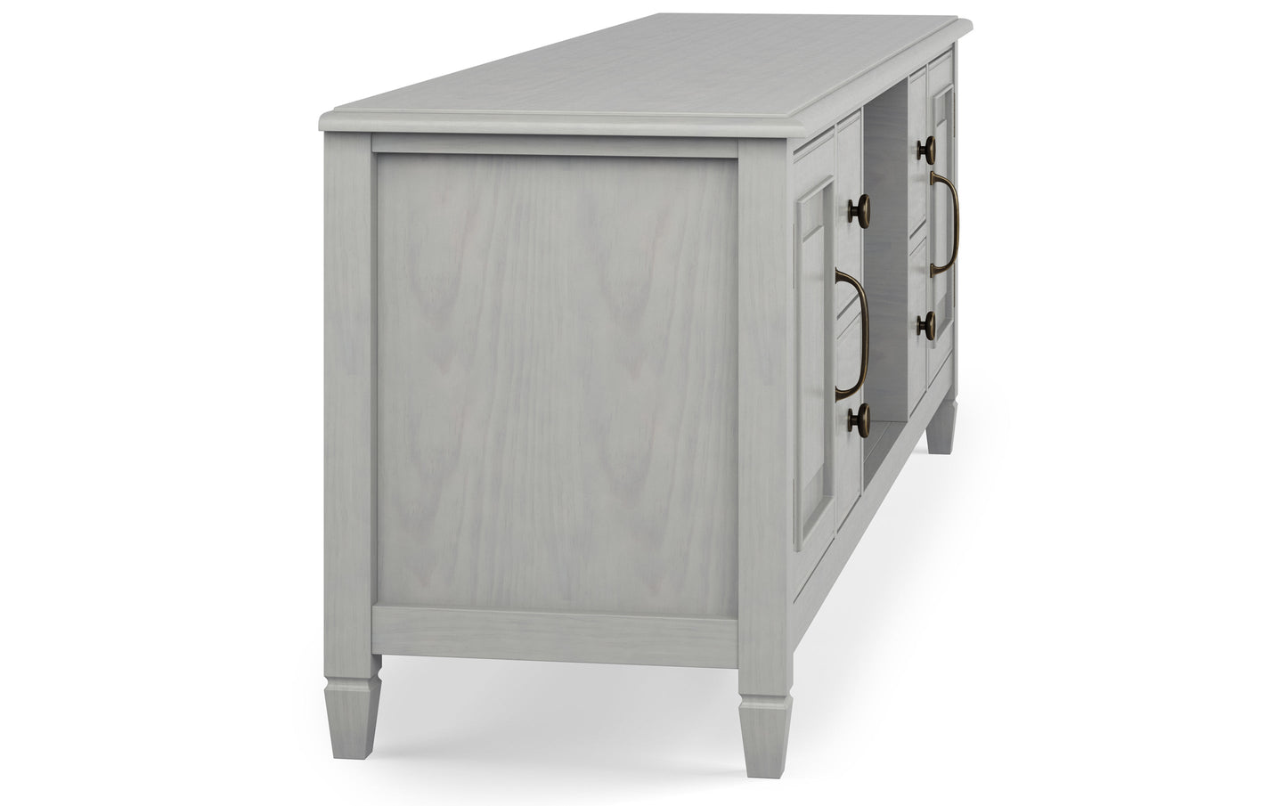 Fog Grey | Connaught 72 x 18 x 24 inch Wide TV Stand