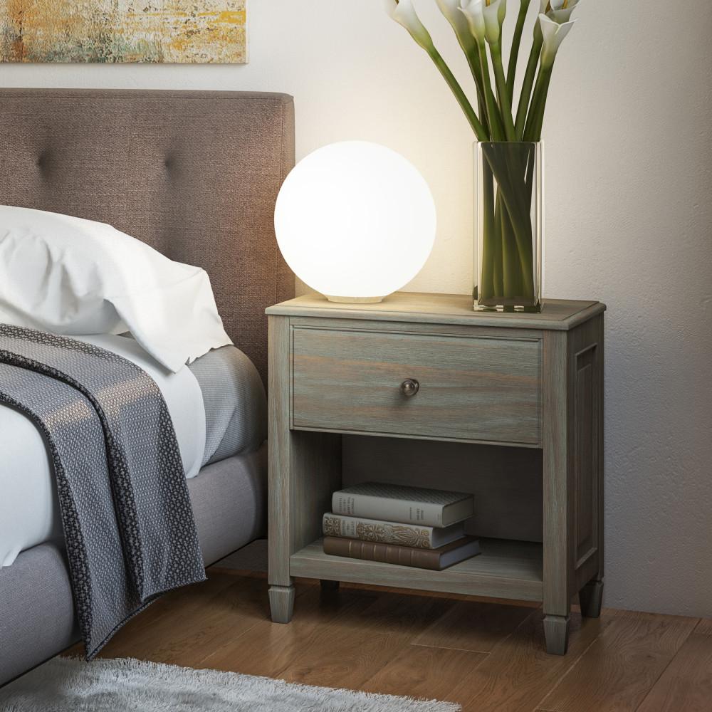 Distressed Grey | Connaught Bedside Table