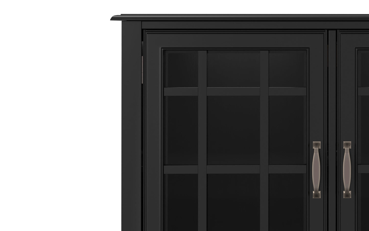 Black | Connaught Wide Storage Cabinet