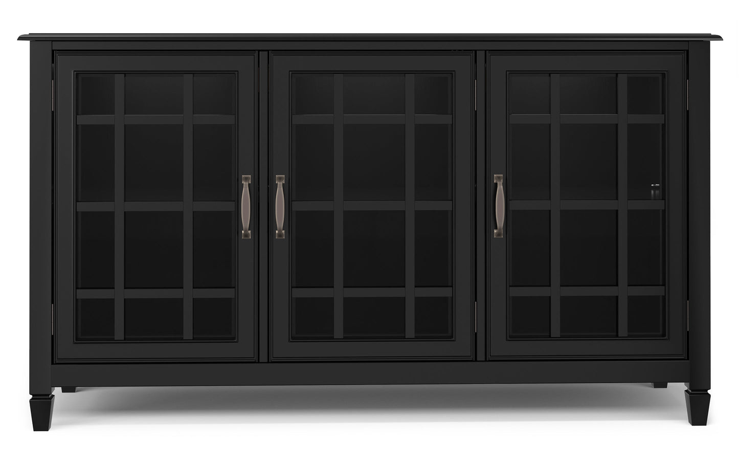 Black | Connaught Wide Storage Cabinet