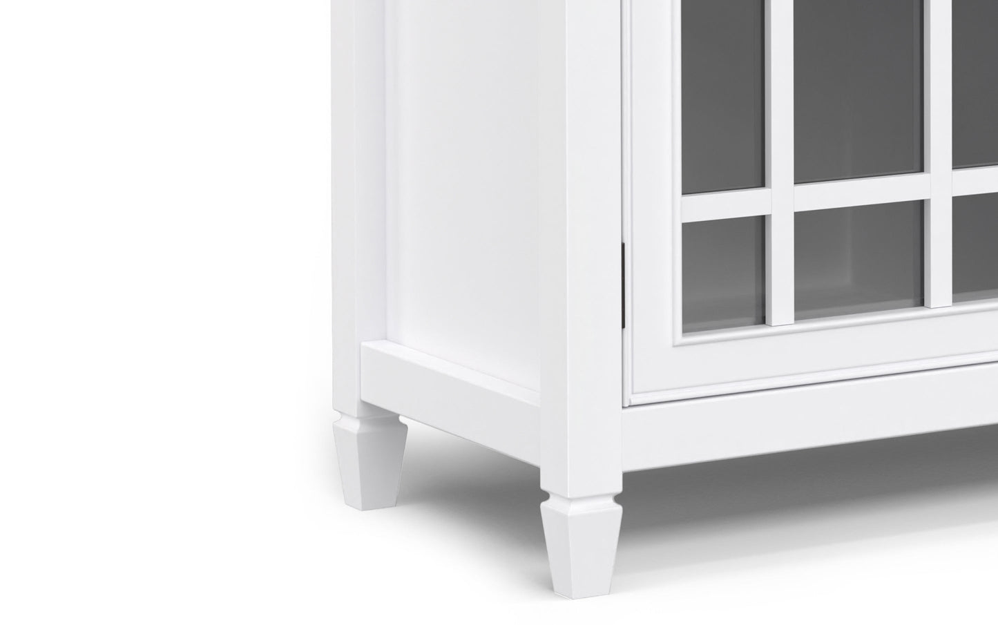 White | Connaught Wide Storage Cabinet