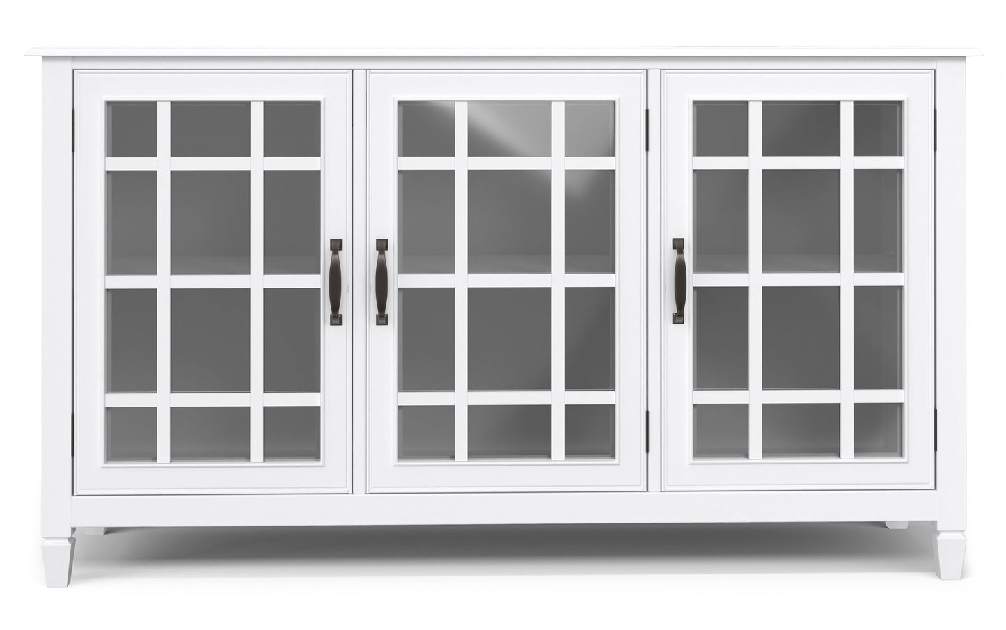 White | Connaught Wide Storage Cabinet