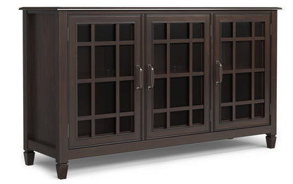 Chestnut Brown | Connaught Wide Storage Cabinet