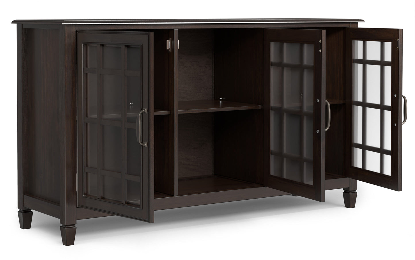 Chestnut Brown | Connaught Wide Storage Cabinet