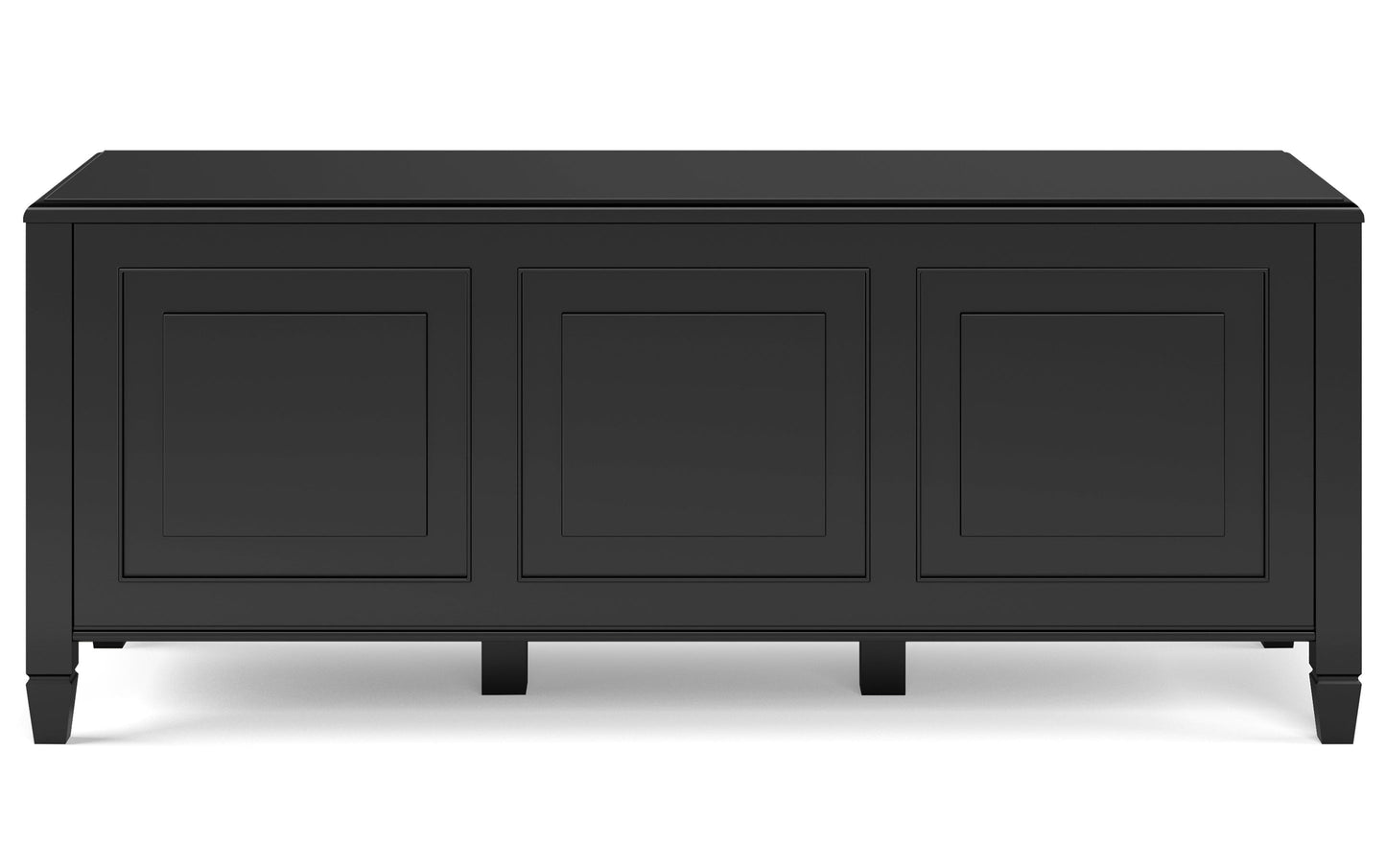 Black | Connaught Bench Storage Trunk