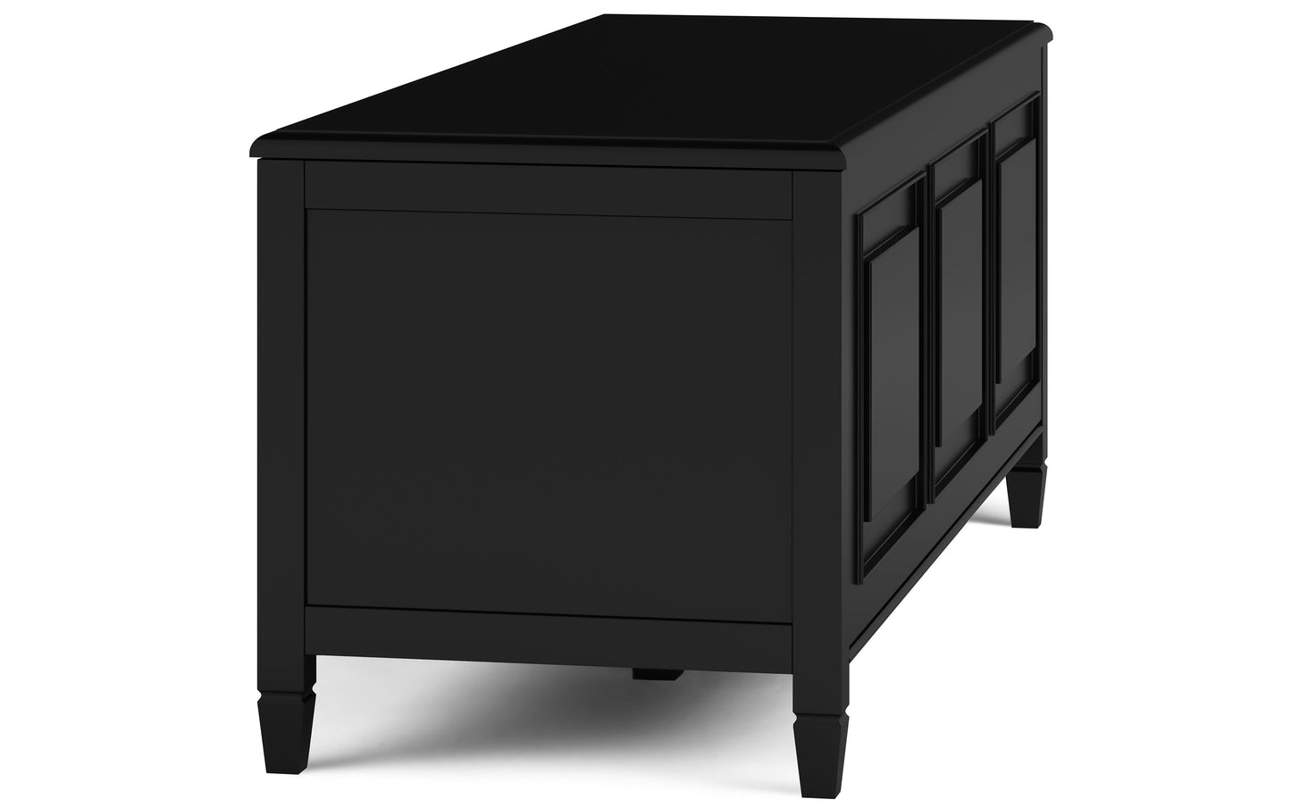 Black | Connaught Bench Storage Trunk