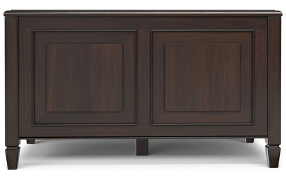 Chestnut Brown | Connaught Small Storage Bench Trunk