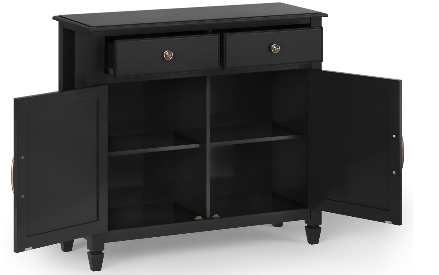 Black | Connaught Entryway Storage Cabinet