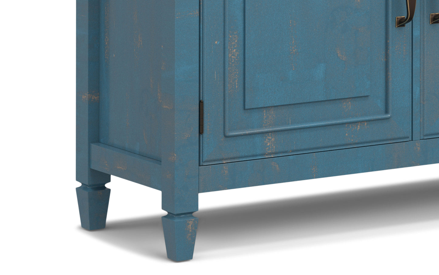 Distressed Coastal Blue | Connaught Entryway Storage Cabinet